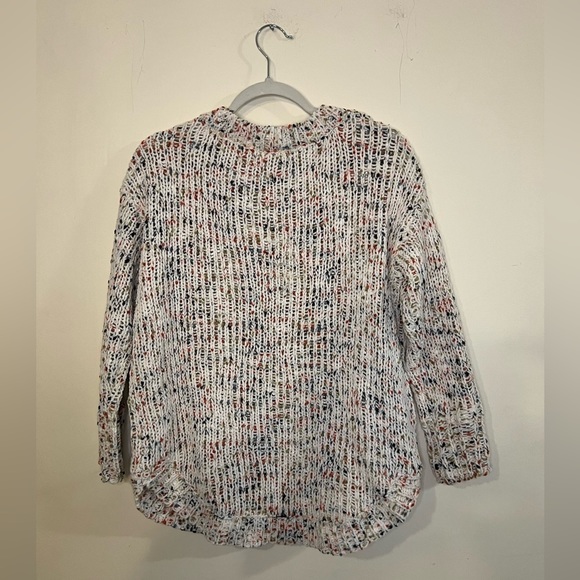 NWT Moon & Madison Confetti Specked Soft Open Knit Pullover Sweater - Picture 6 of 7